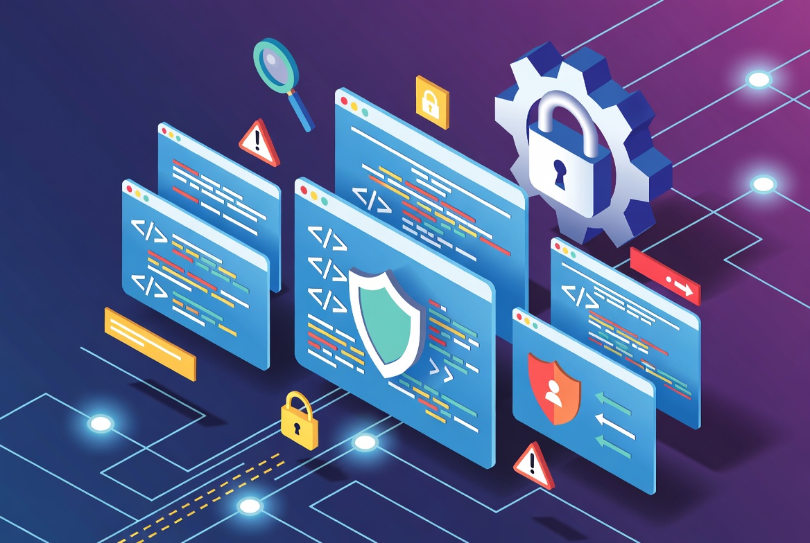 Team reviewing web application security findings